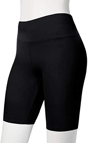 Hatopants жени велосипедисти шорцеви меки меки високи половини со средно бутово памучно памучно памучно панталони