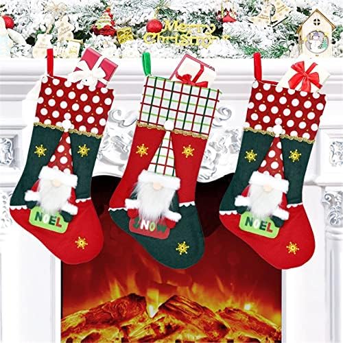 Бонбони подароци чорапи персонализирани камиони за подигнување 3Д кадифни Божиќни украси и додаток за забави за детски семејни празници