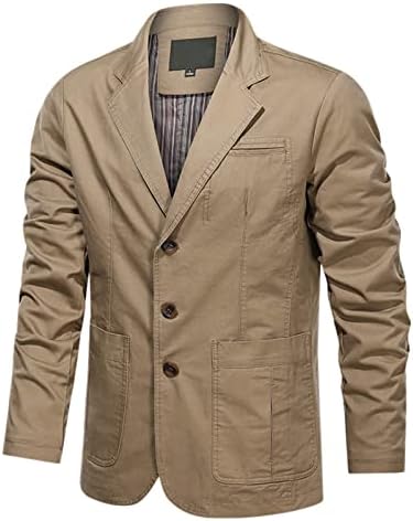 Географска јакна мажи мажи мода едноставна маскирна џеб кардиган костум од ботом џемпер јакна лапел обичен патент