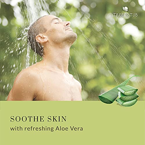 Миење на телото од дрво до када за чувствителна кожа и сува кожа - pH балансирано навлажнувачко миење на телото, хидрантно сулфат без веганско