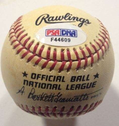 Карл Фурило потпиша официјален N.L Giamatti Brooklyn Dodgers Auto PSA/DNA ретки - автограмирани бејзбол