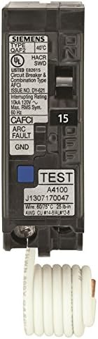 Siemens QA115AFCP 15-AMP единечен пол 120-волт комбинација AFCI Breaker