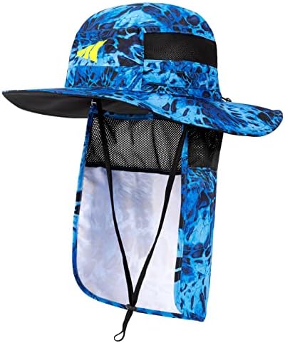 Kastking UPF 50 Boonie Hat Hat Hat Roчида со отстранливи капаци за сонце за мажи за мажи