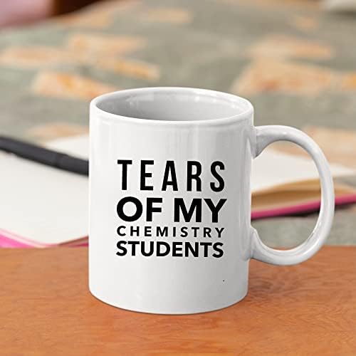 Панвола солзи на моите студенти за хемија Смешен подарок за наука наставници за дипломирање благодарност до професорот керамичко кафе кригла