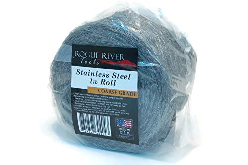 434 Волна од не'рѓосувачки челик 1LB ролна - Алатки на реката Rogue