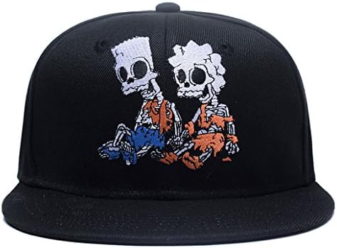 Quanhaigou прилагодлива капа за Snapback за мажи, унисекс хип -хоп бејзбол капа рамна сметка за тато тато капи