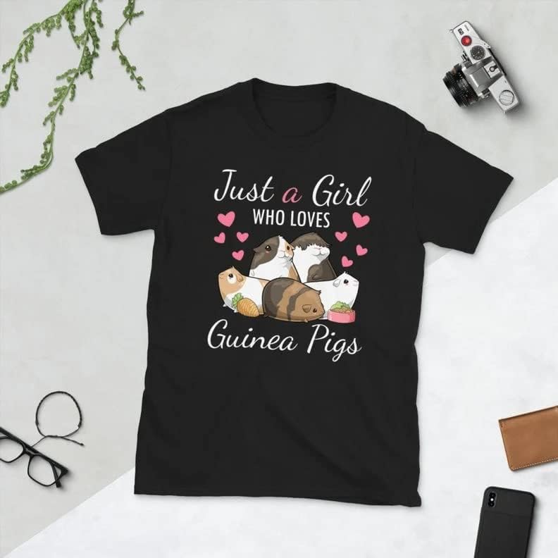 Смешно само девојка која сака кошула за заморчиња, смешна забава за заморчиња за свињи за lубител на животни