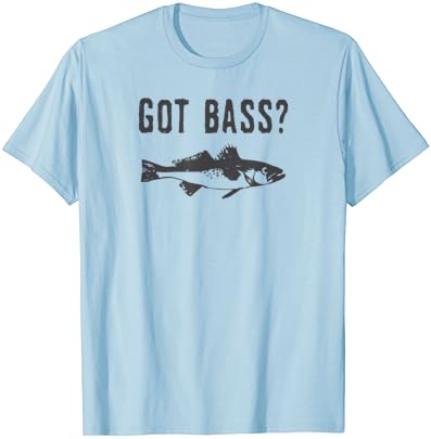 Доби маица со маица со бас риболов