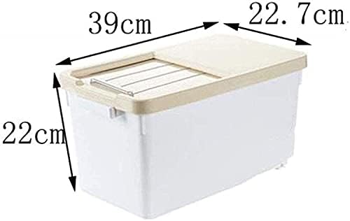Контејнери за складирање на житни култури со кекеанг, контејнер за складирање на ориз и запечатена кофа со ориз кујнски монтирани во кутија