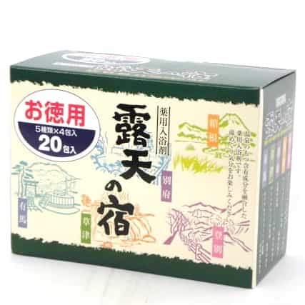 Јапонски онсен жаринг бања сол 5 извори селекција 20bag