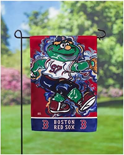 Бејзбол со двојна премија за градинарско знаме на Бостон Ред Сокс