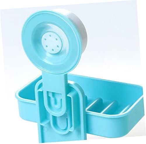 Hemoton 2 парчиња кутија за бања држач за сапун за вшмукување чаша сапун сапун чаша сапун сапун сапун сапун сапун решетката за одводнување