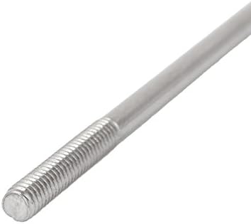 AEXIT M4X150MM 304 нокти, завртки и сврзувачки елементи не'рѓосувачки челик двоен крај навојна завртка за завртки и завртки на завртки за