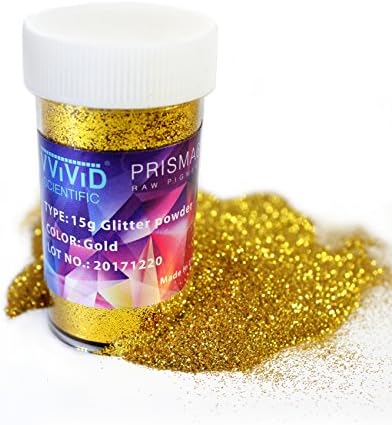 Vvider prisma65 златен метален сјај во прав 15G тегла