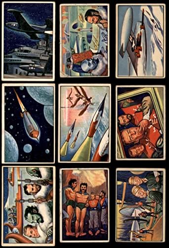 1951 Bowman Jets Rockets и вселенски вселенци Комплетен сет GD+