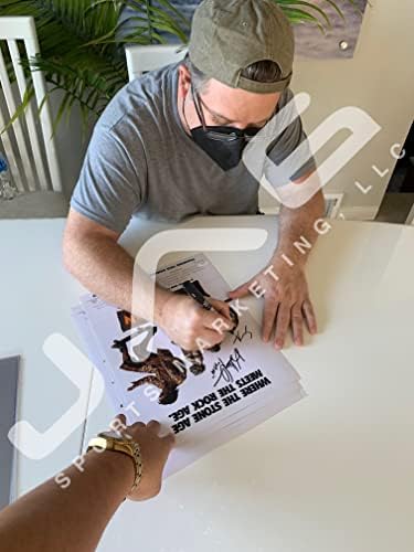 Шон Астин athонатан Кекван потпишал испишан човек со опкружување 11x14 Фото ЈСА сведок
