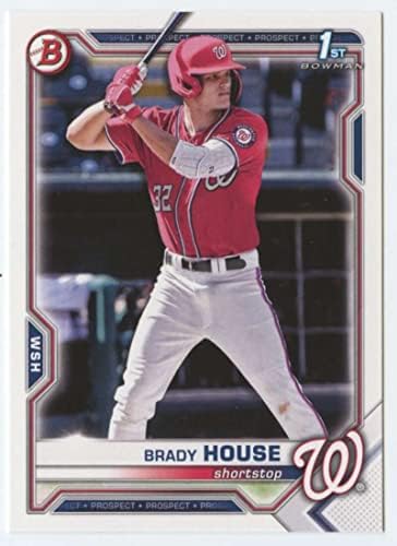 2021 Bowman Draft BD-186 BRADY HOUSE RC RC DOBICIE WASHINGTON Nationals MLB Baseball Trading Card