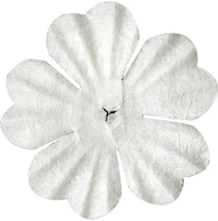 Базил Основи хартиени цвеќиња: 1 Примула бело