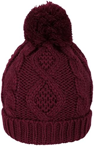 Андора 3 кај 1 жена мек топол дебел кабел плетена шамија и ракавици Зимски сет