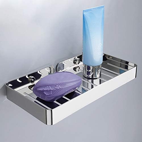 IRDFWH не'рѓосувачки челик, сопственик на бања, монтиран сапун сапун, организатор на кутии, контејнер за домаќинства