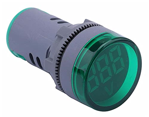HKTS LED дисплеј Дигитален мини волтметар AC 80-500V мерач на напон мерач на мерач на тестер на волт-монитор Светлосен панел