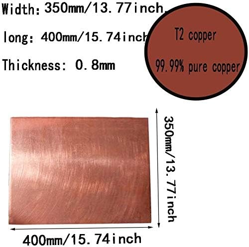 Yiwango 99,9% чист бакарен лим плоча Материјал Индустриски материјали чист бакарен лист