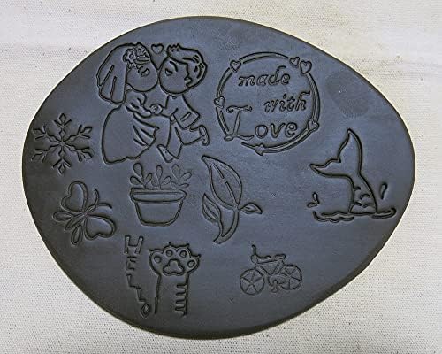 Бамбус растение акрилен сапун печат/печат за колачиња/керамика керамика Печат/печат за хартија