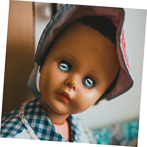 Избувнете 300 парчиња стакло за очи за очи за очи, тркалезно стакло кукли, правејќи додатоци DIY кукла очното јаболко акрилни