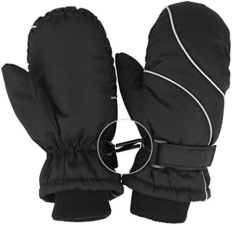 Меноли зимски дете водоотпорен ветерници на ветровити на ракавици замилеле од отворено спортско ладно време белезници за мали девојчиња