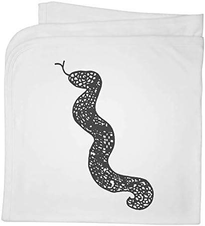Azeeda 'Змија' памучно бебе ќебе / шал