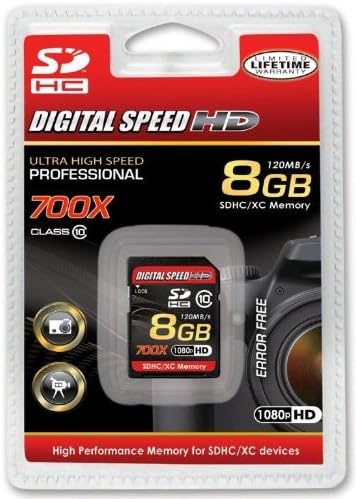 Дигитална Брзина 8GB 700X Професионална Голема Брзина 120mb / s Грешка Бесплатна Мемориска Картичка Класа 10