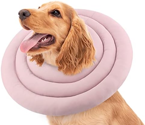 Конус за меко кучиња Павфун алтернатива по операцијата, удобни конуси за обновување на кучиња за мали кучиња, прилагодлива заштитна конус на