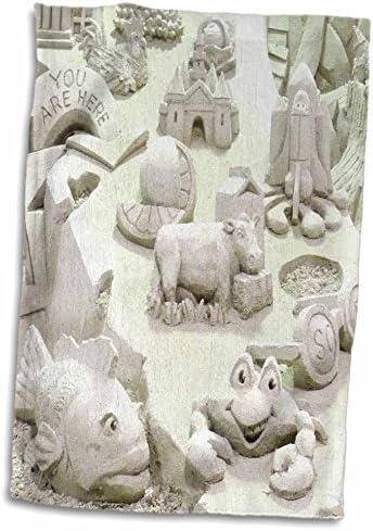 3drose Florene Childrens Art - животински песок - крпи