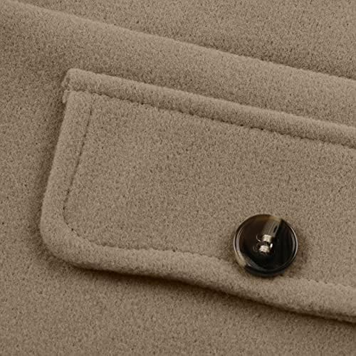 Prdecexlu матурска со копче за дизајни надолу јакни за жени лесни јакна со целосен ракав полиестер есен отворен фронт