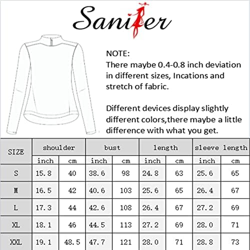 Sanенски женски UPF 50+ кошули со долг ракав 1/4 поштенски пуловер за заштита од сонце за дишење на вежбање кошули за пешачење