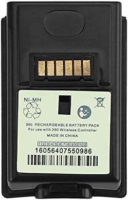 4800mAh Полнење Ni-MH Battery Battery Case за Xbox 360 безжичен контролер за полнач за полнач директен резервна копија на USB напојување