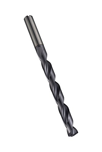 Dormer R4599.6 Forcex цврста карбид вежба, засилена шипка, дијаметар на сечење 9,6 mm, должина на флејта 106 mm, вкупна должина 152 mm