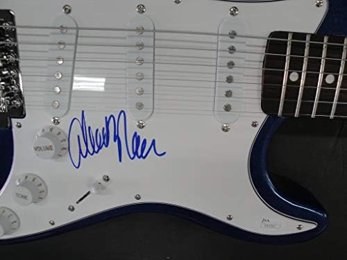Алое блак потпишана автограмирана електрична гитара добри работи JSA S40580