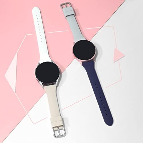 Sunnyson 4 пакет компатибилен со Samsung Galaxy Watch 5 бендови/Watch 5 Pro Bands/Active 2 Watch Bands 40mm 44mm/Galaxy Watch 4 Band 40mm
