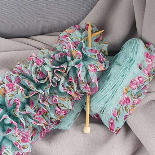 Jubileeyarn Ruffle Chiffon Ribbon Yarn - разновидна пакет - 3 скиини