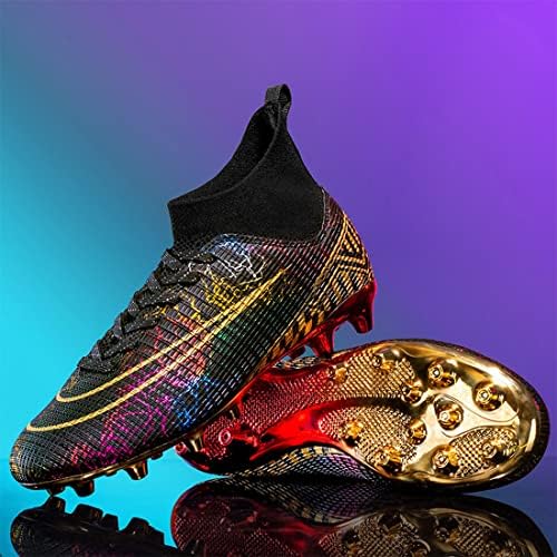 Југафу Менс Фудбал ги спојува фудбалските чизми шила чевли со високи унисекс на отворено/затворено тренинг атлетска патики