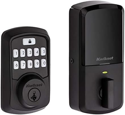 Kwikset 99420-003 Aura Bluetooth Програмабилна тастатура за заклучување на вратата на вратата на вратата на вратата на вратата