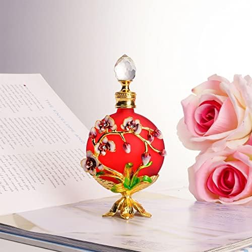 Шишиња за парфеми со парфеми ју фенг празно декоративни накит од пеперутка Фенси кристално стакло парфем шише за полнење