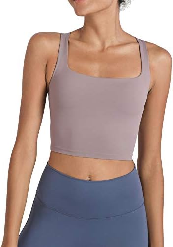 Romansong Strappy Yoga Sports Sports Bras For Women Proted Criss-Cross Top Tops Tops