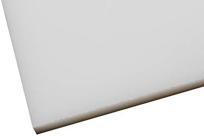 Кожа од табла за сечење на табла со џутагос, пластична удирање на чекан, бела за DIY кожа занаетчиска алатка 11.81x7.87x0.59inch бело 1