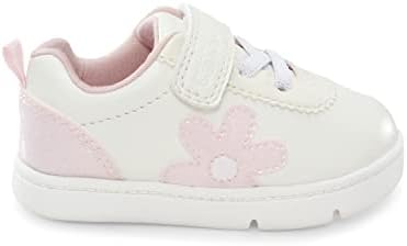 Бебе девојки на Картер Морган-ГП Прв чевли за пешачење, бело, 2,5 новороденче САД