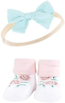 Хадсон бебе девојче девојче за девојчиња и подароци за чорапи, меко цветно, една големина