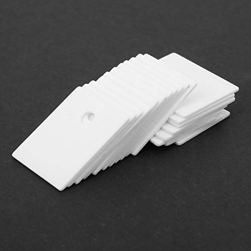 Cessdry Alumina керамички изолаторски влошки, 100 парчиња до 247 алумина керамички листови за ладење Изолационен лист MOS Transistor IGBT