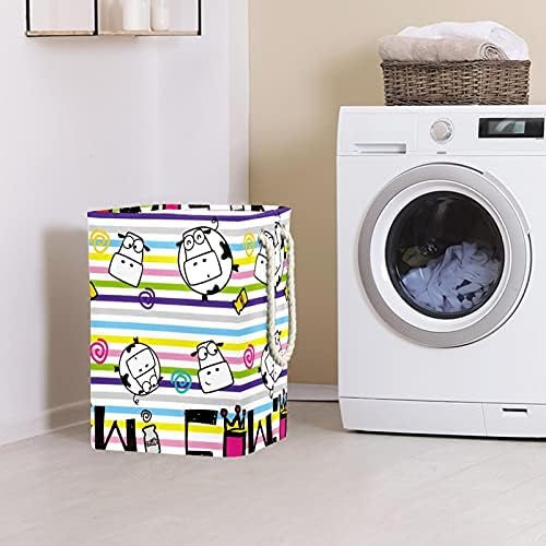 Корпа за перење алишта Со Рачки Водоотпорна Склопувачка Пречка За Перење За Канти За Складирање Организатор На Детска Соба Дома