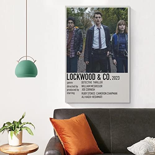 Постери за соба естетска ТВ серија Постер Локвуд и Ко Слики за wallидни украси платно печати за wallидни уметности за wallидни декор